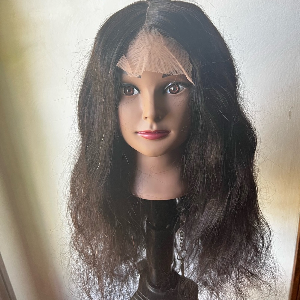 100% Human Brazilian Wig. 18in deep wavy (New)